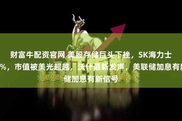 财富牛配资官网 美股存储巨头下挫，SK海力士跌超5%，市值被美光超越，沃什最新发声，美联储加息有新信号
